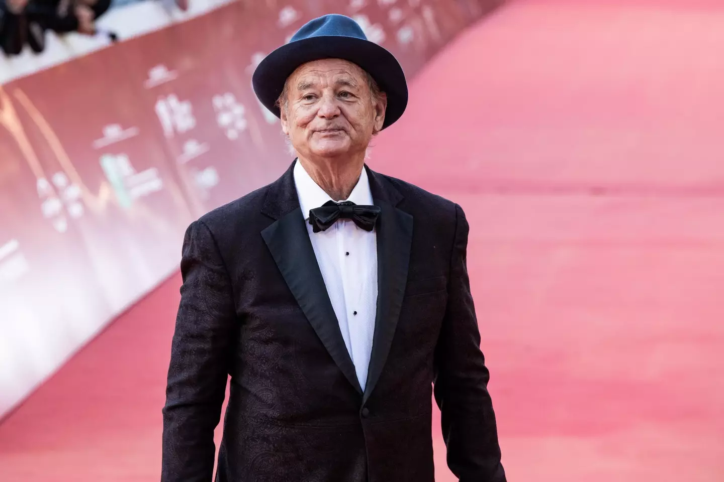 Murray stars in the film alongside Aziz Ansari and Seth Rogen.