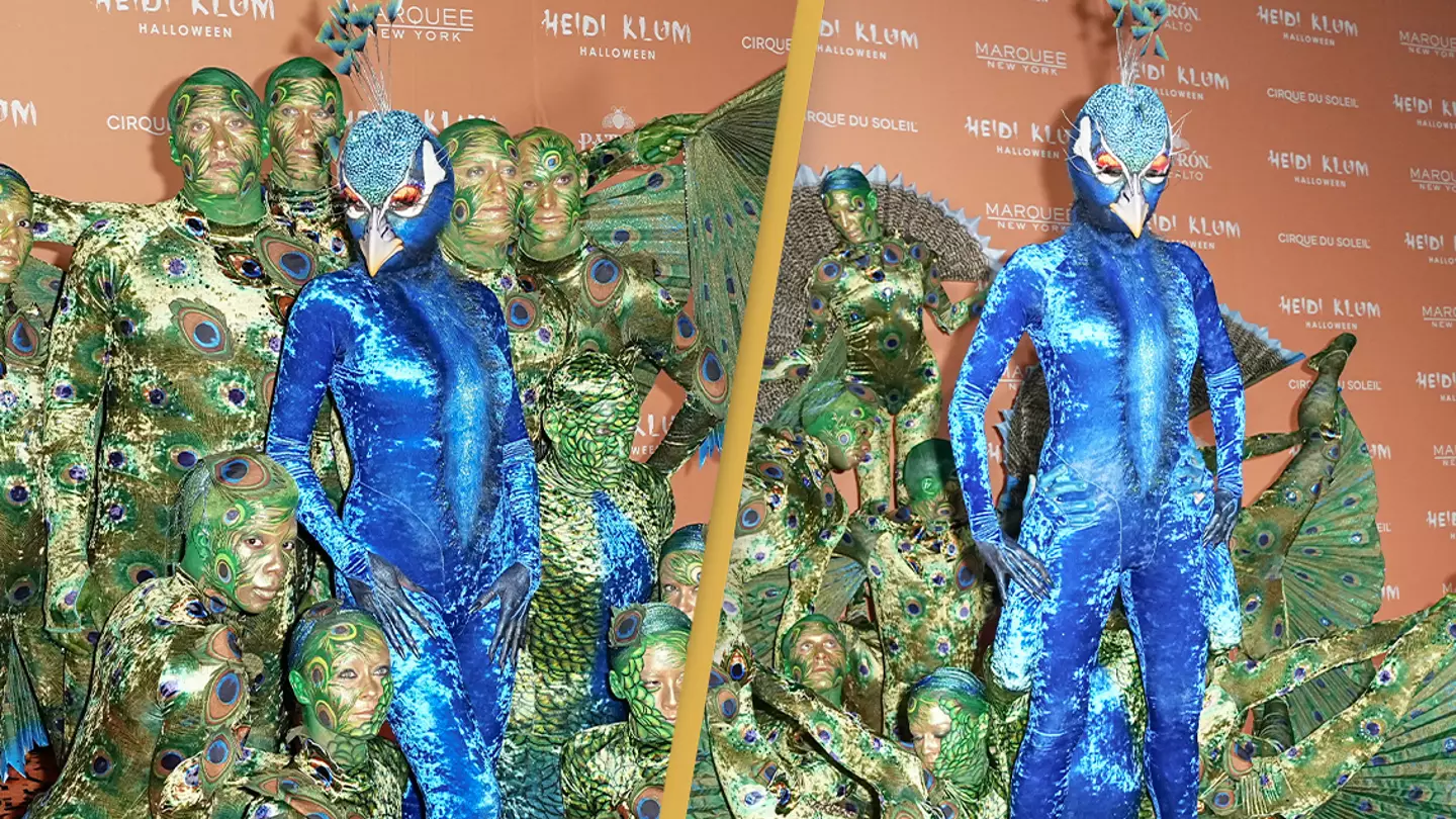 Heidi Klum has done it again after unveiling her incredible Halloween outfit