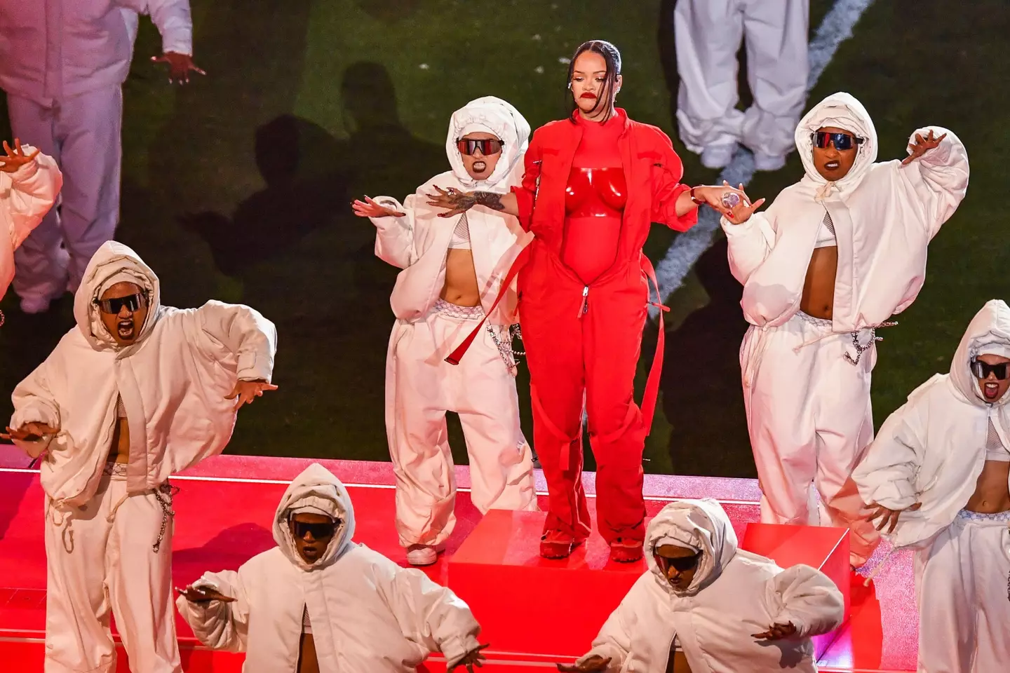 Rihanna headlined the halftime show at this year's Super Bowl.