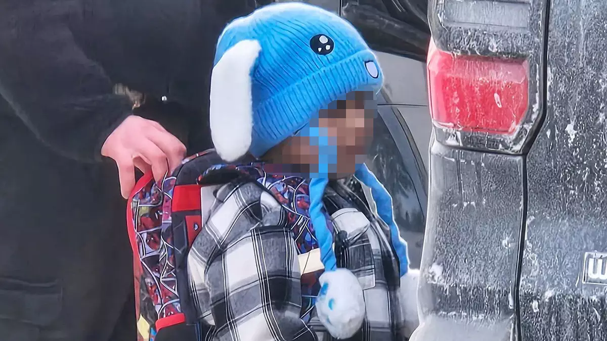 Liam has reportedly been asking about his hat and backpack (Colombia Heights Public Schools)