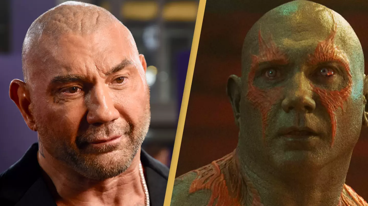 Dave Bautista wrapped up filming as Drax for Guardians of the Galaxy in 'worst possible way'