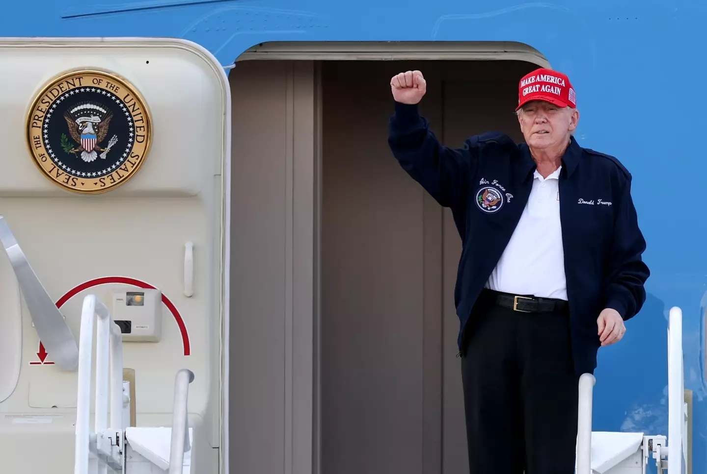 Trump signed the order on February 19 (Joe Raedle/Getty Images)