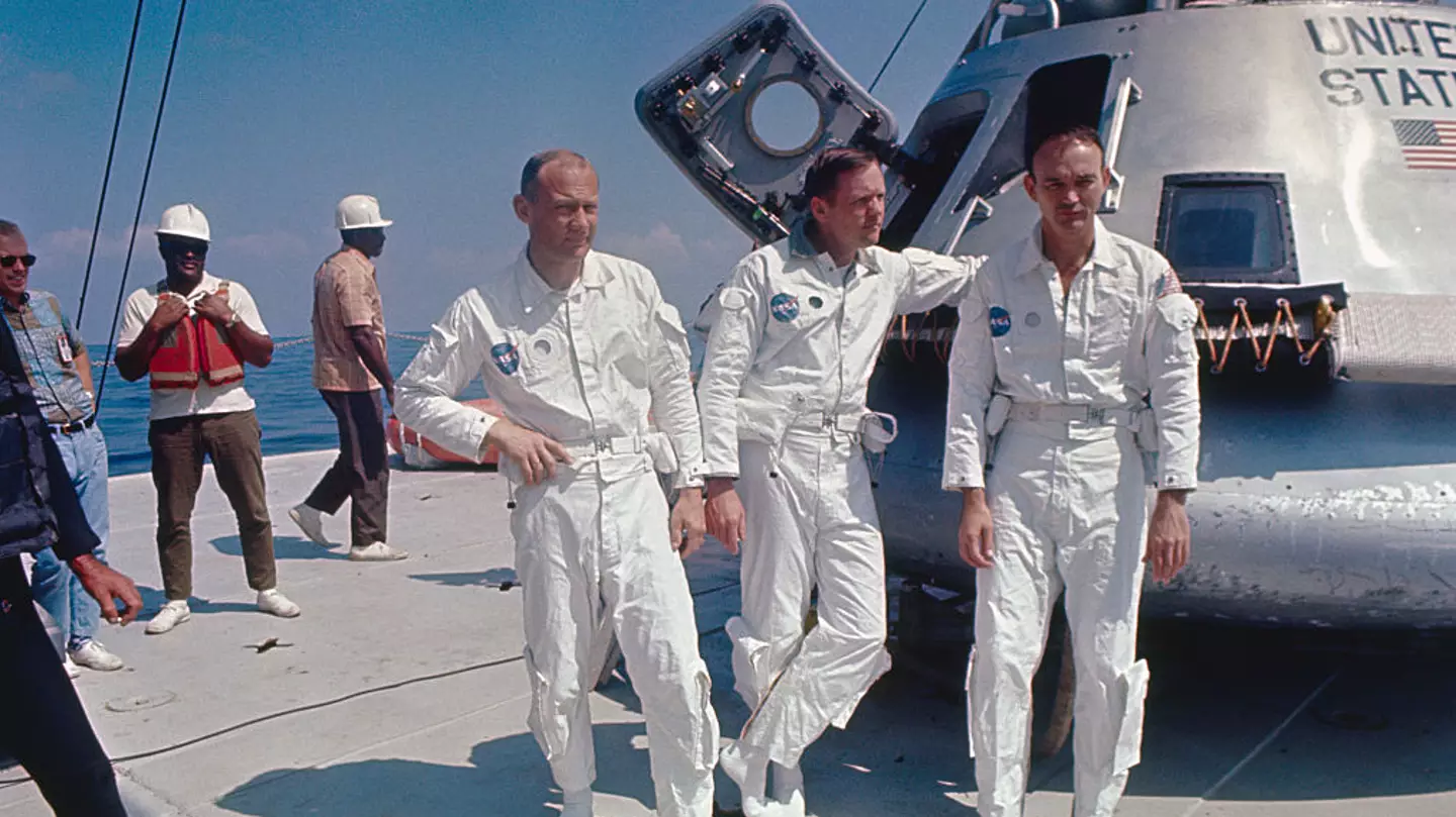 Forgotten astronaut of 1969 moon landing shares bizarre way they were treated upon returning to Earth