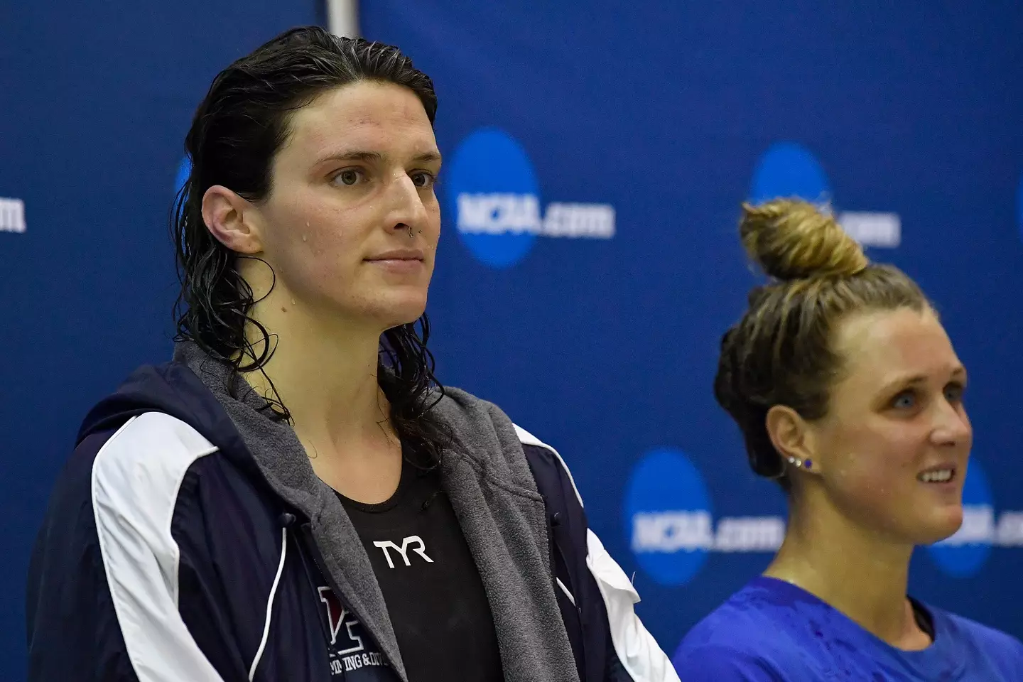 Lia Thomas contested the rule when it was introduced in 2022 (Mike Comer/NCAA Photos via Getty Images)