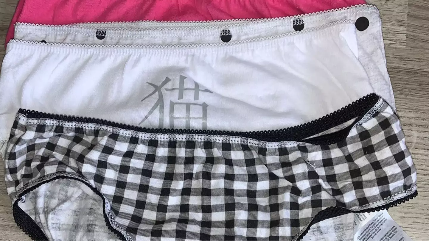 Mother freaks out after discovering 'inappropriate' symbol on children’s underwear in store