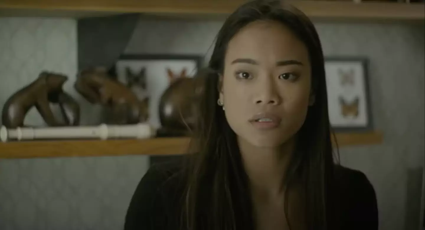 Nona Sobo as Irene Sánchez Abantos - Tirso's teenage adopted granddaughter (Telecino/Netflix)