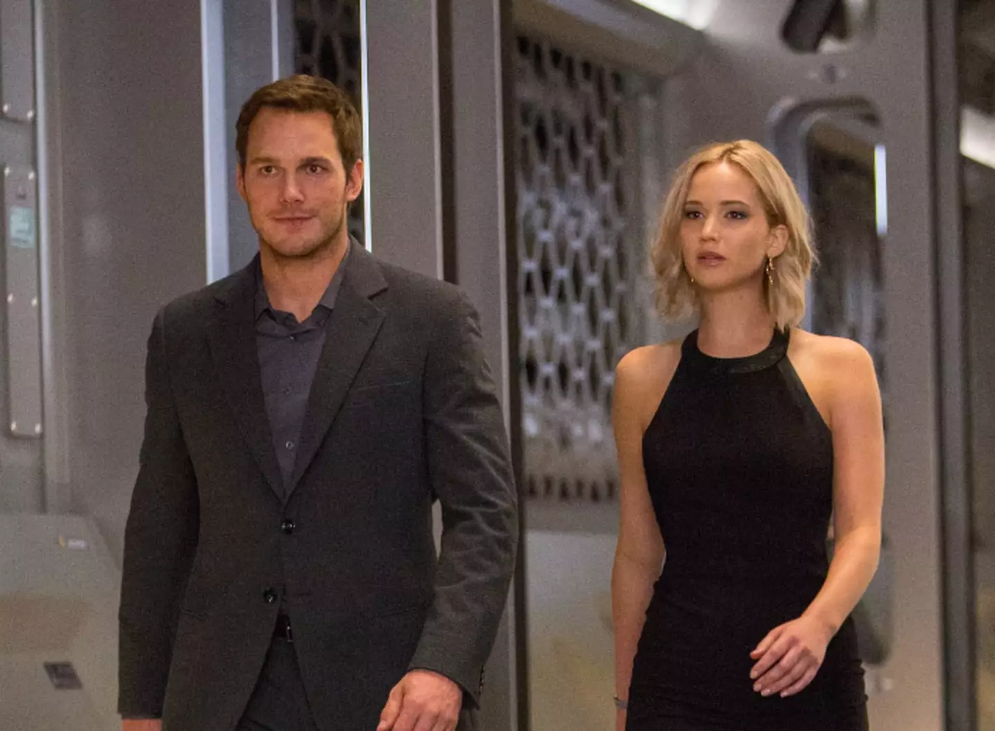 Jennifer Lawrence had her first 'real' sex scene in Passengers.