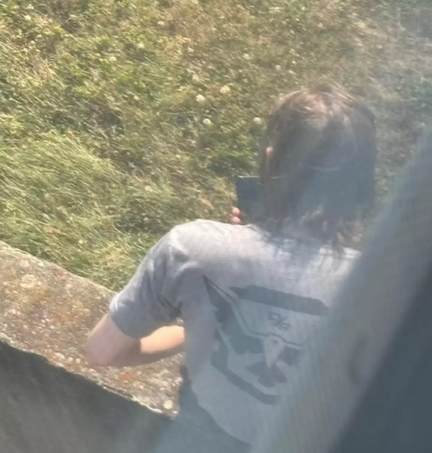 Crooks was seen on his cellphone shortly before the shooting happened. (Judicial Watch)