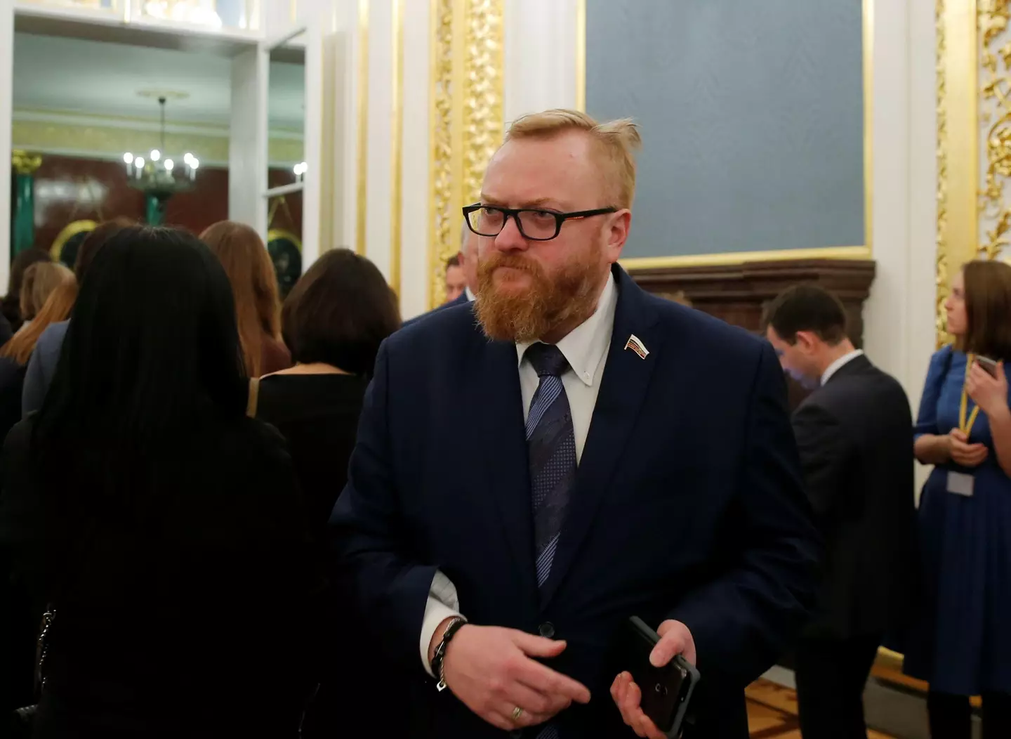 Vitaly Milonov wrote anti-LGBTQ+ legislation in 2013.