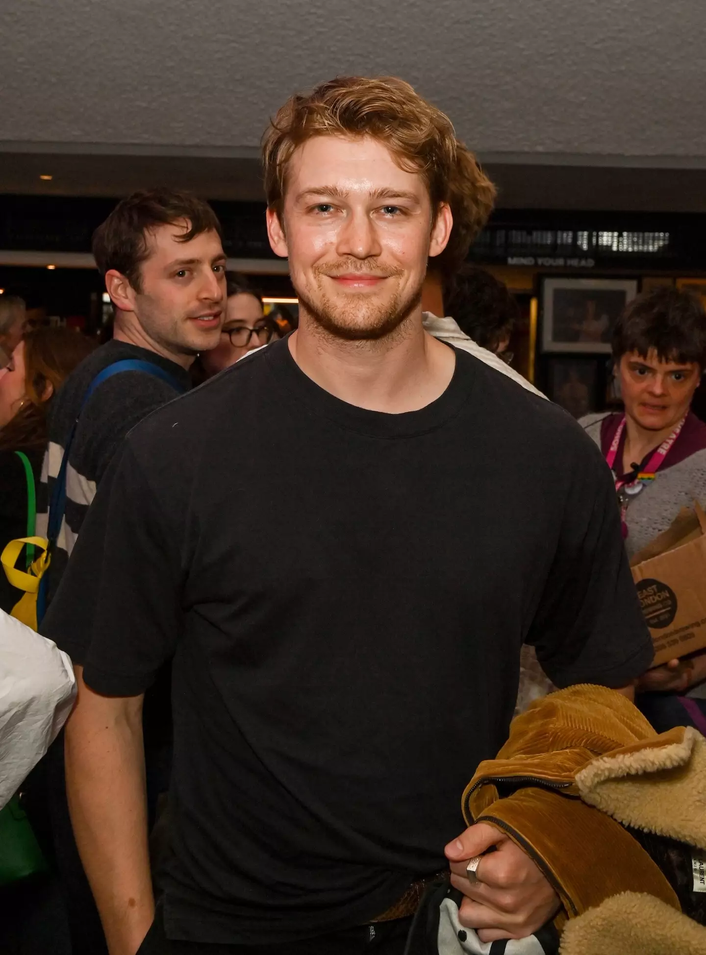 Joe Alwyn had been keeping a low profile since his break up with Taylor Swift. (Alan Chapman/Dave Benett/Getty Images)