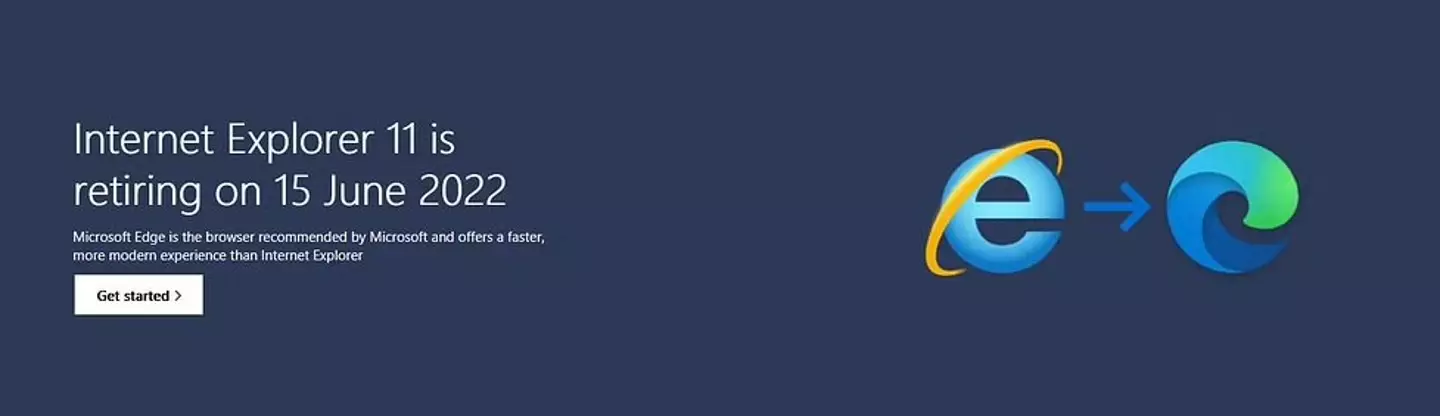 Microsoft retired Internet Explorer earlier this year.