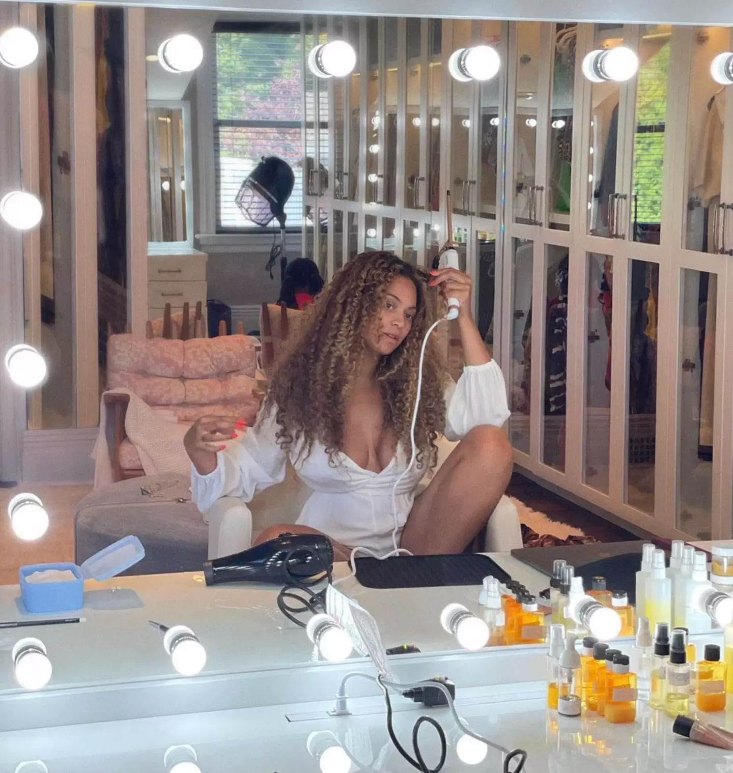 Beyoncé announced plans for a hair care line.