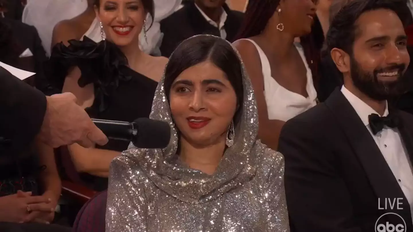 Malala Yousafzai has been praised for the response she gave to the host.