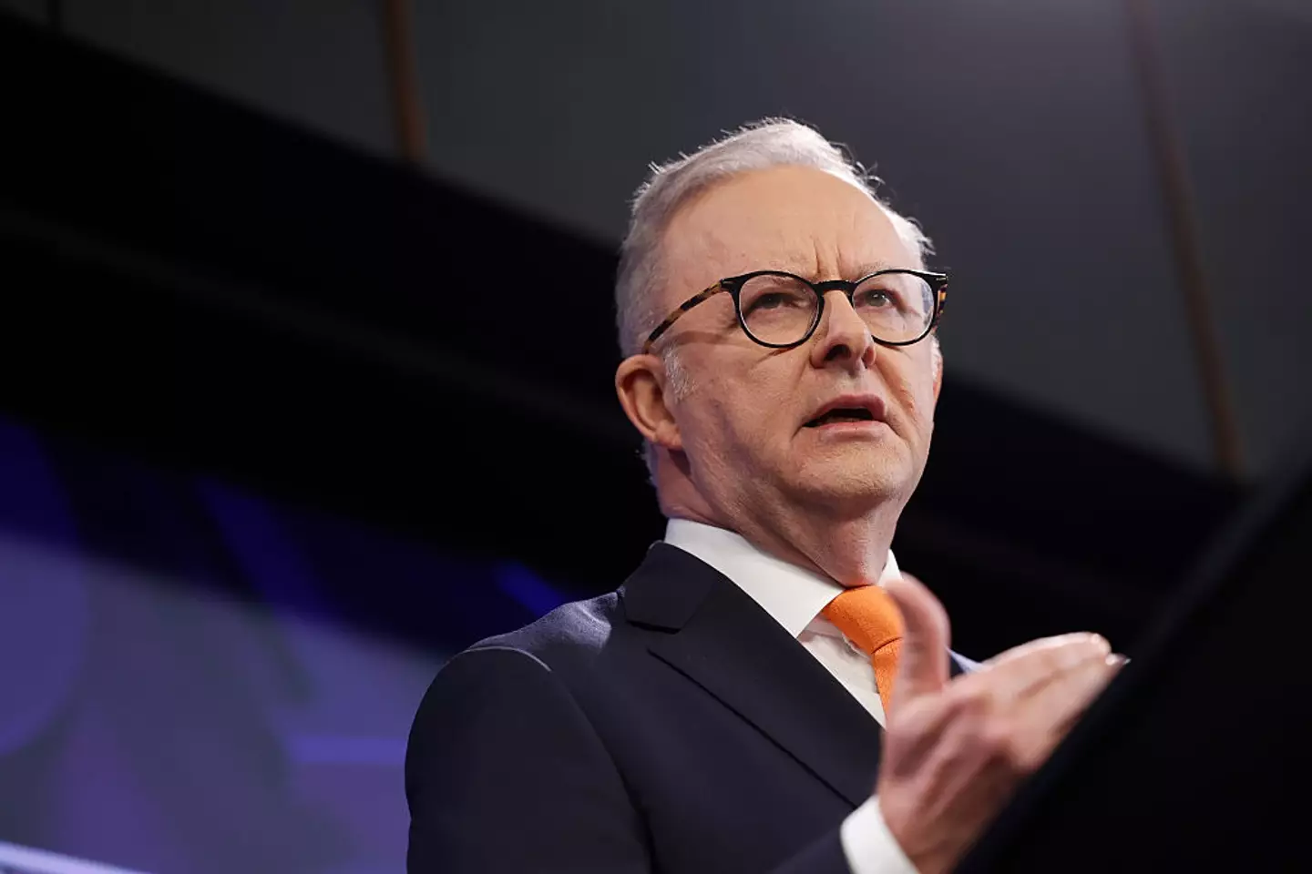 Anthony Albanese said Australia doesn't want escalation and a full-scale war (Hilary Wardhaugh/Bloomberg via Getty Images)