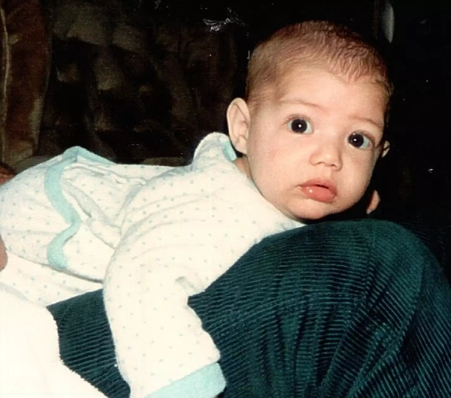 Jon was abandoned as a baby (ITV)