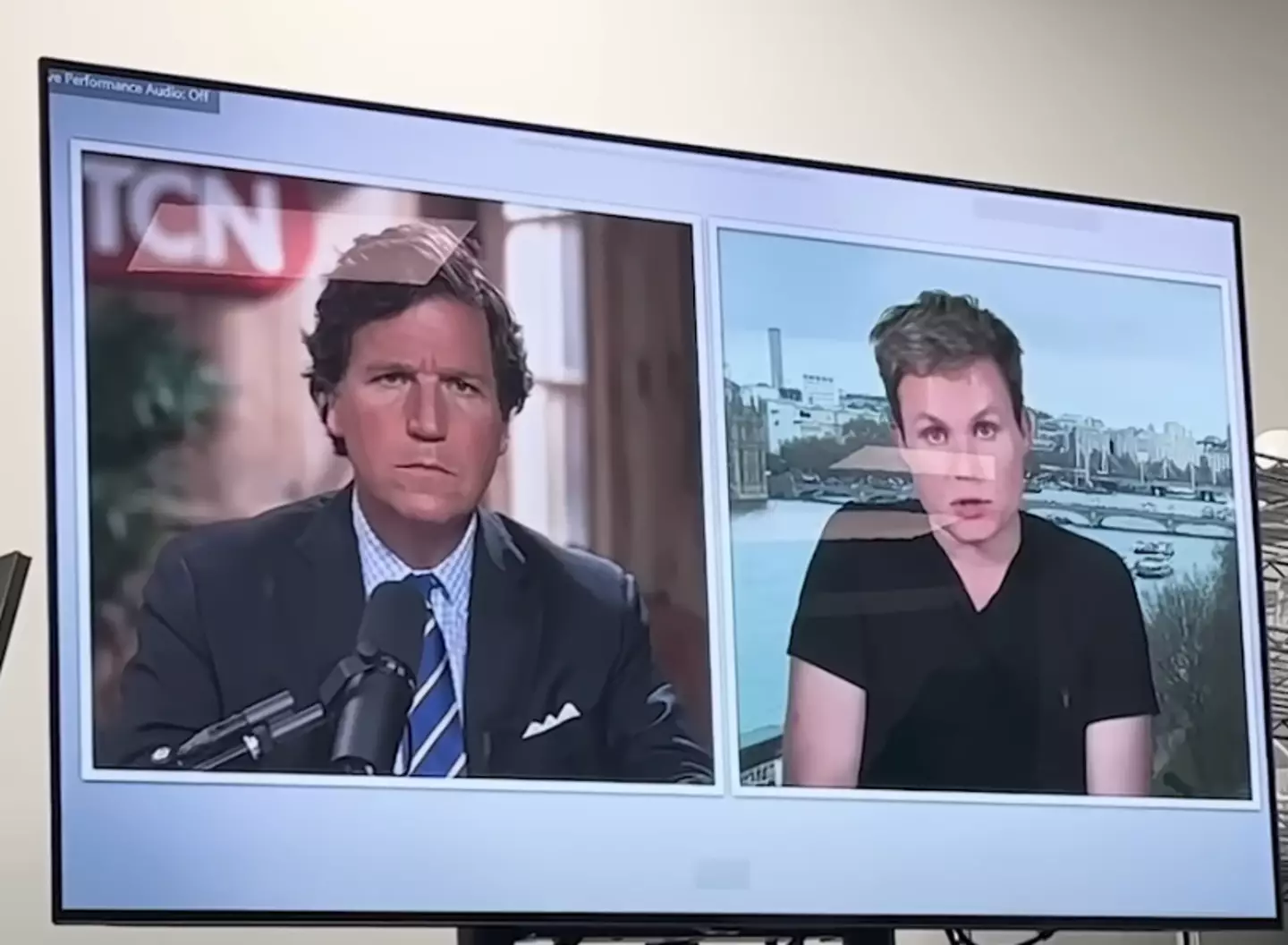 Archie Manners posed as 'George' during the interview.