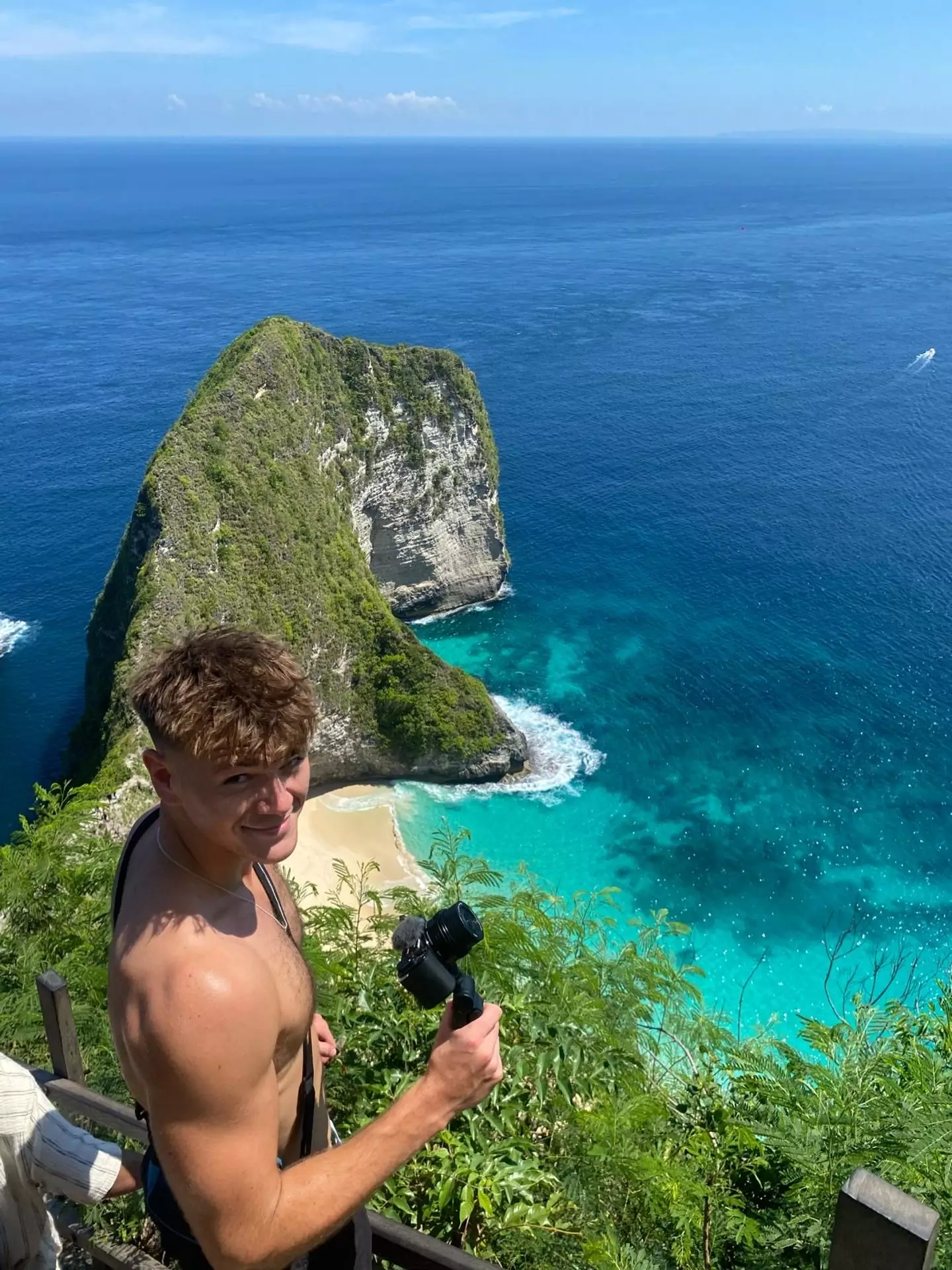 George booked a one-way flight to Bangkok (Supplied)