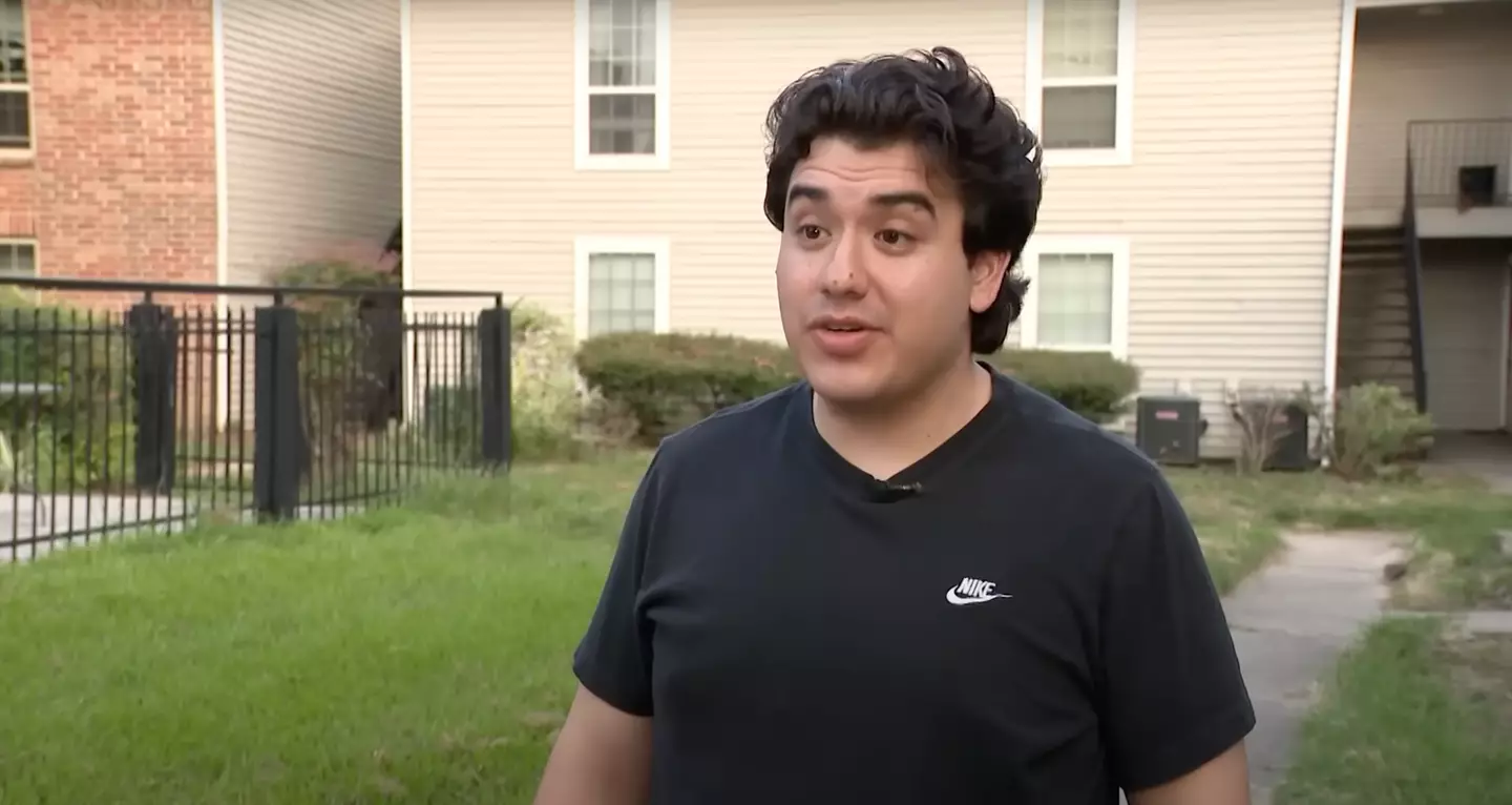 Middle school teacher Garza chased the attacker down the street. (KHOU 11)