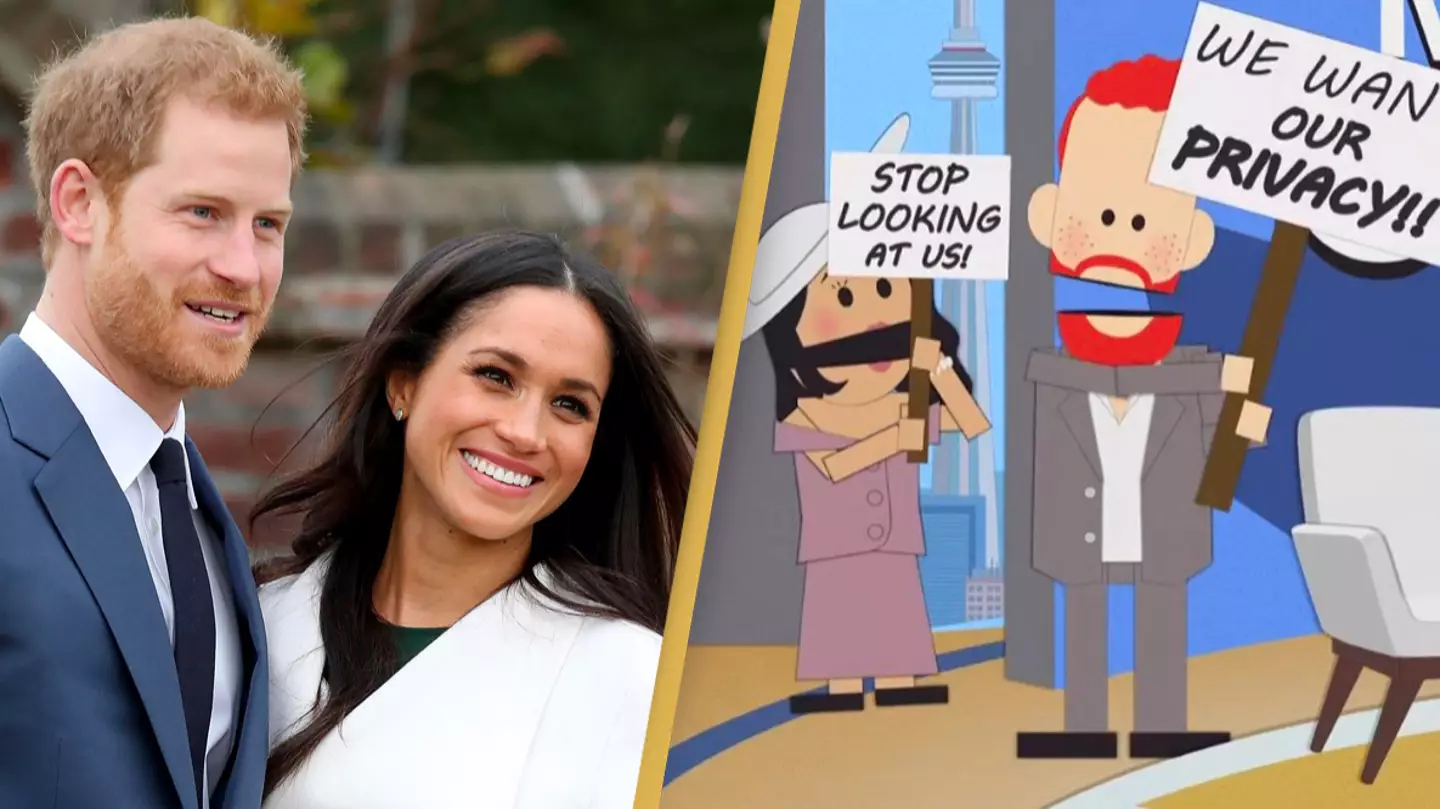 Prince Harry and Meghan Markle respond to claims they're suing South Park for episode mocking them