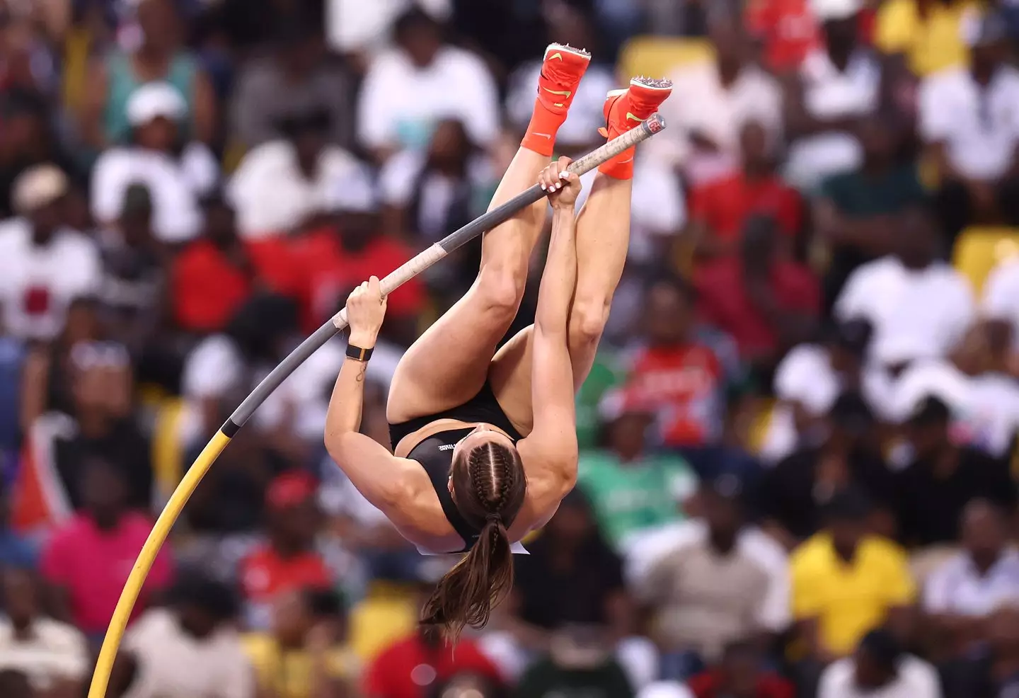 Medal-winning pole vaulter Alysha Newman has missed a number of vital tests in the past 12 months (Francois Nel/Getty Images)