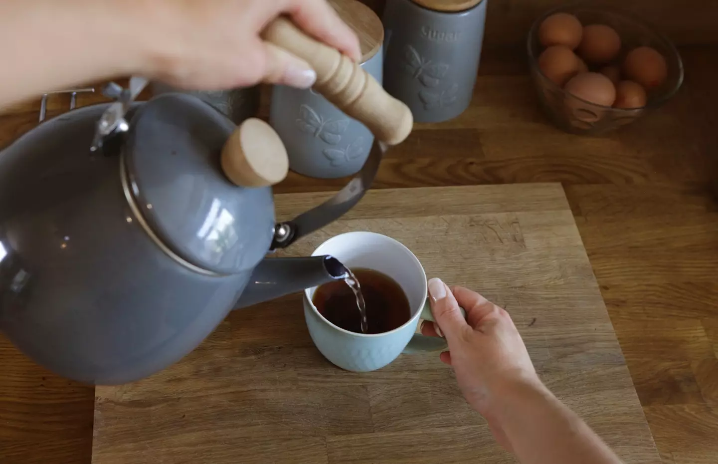 A good cup of tea could also aid recovery (