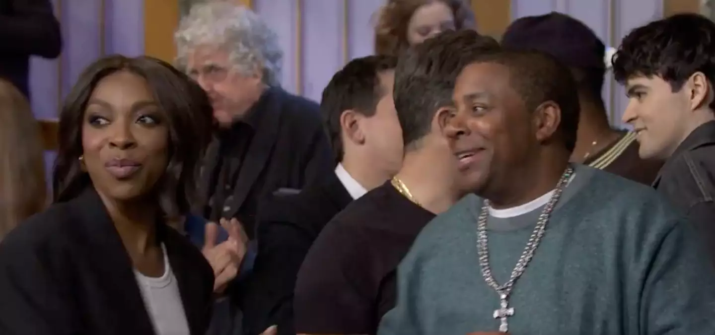 Kenan Thompson and Ego Nwodim also didn't look impressed (NBC)