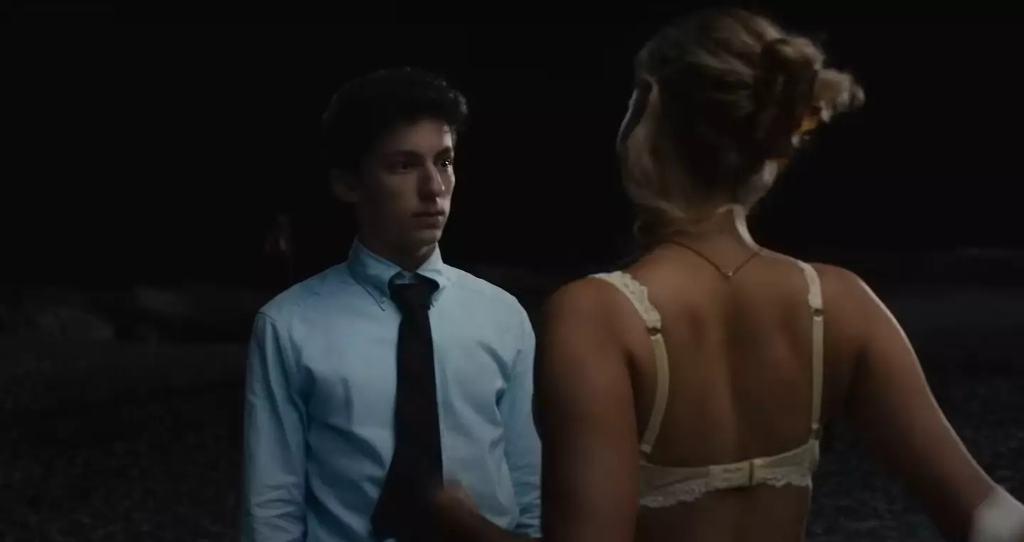 Lawrence plays a woman trying to seduce a 'unf**kable' 19-year-old.