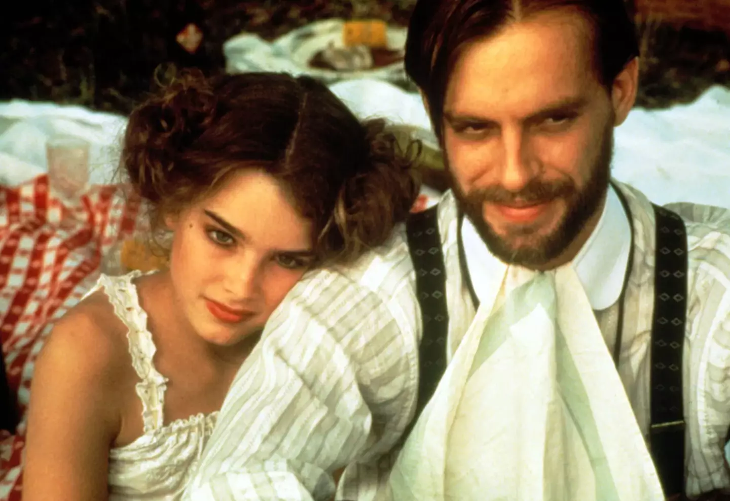 Brooke Shields was just 11-years-old when she starred in Pretty Baby opposite 29-year-old Keith Carradine (Paramount)