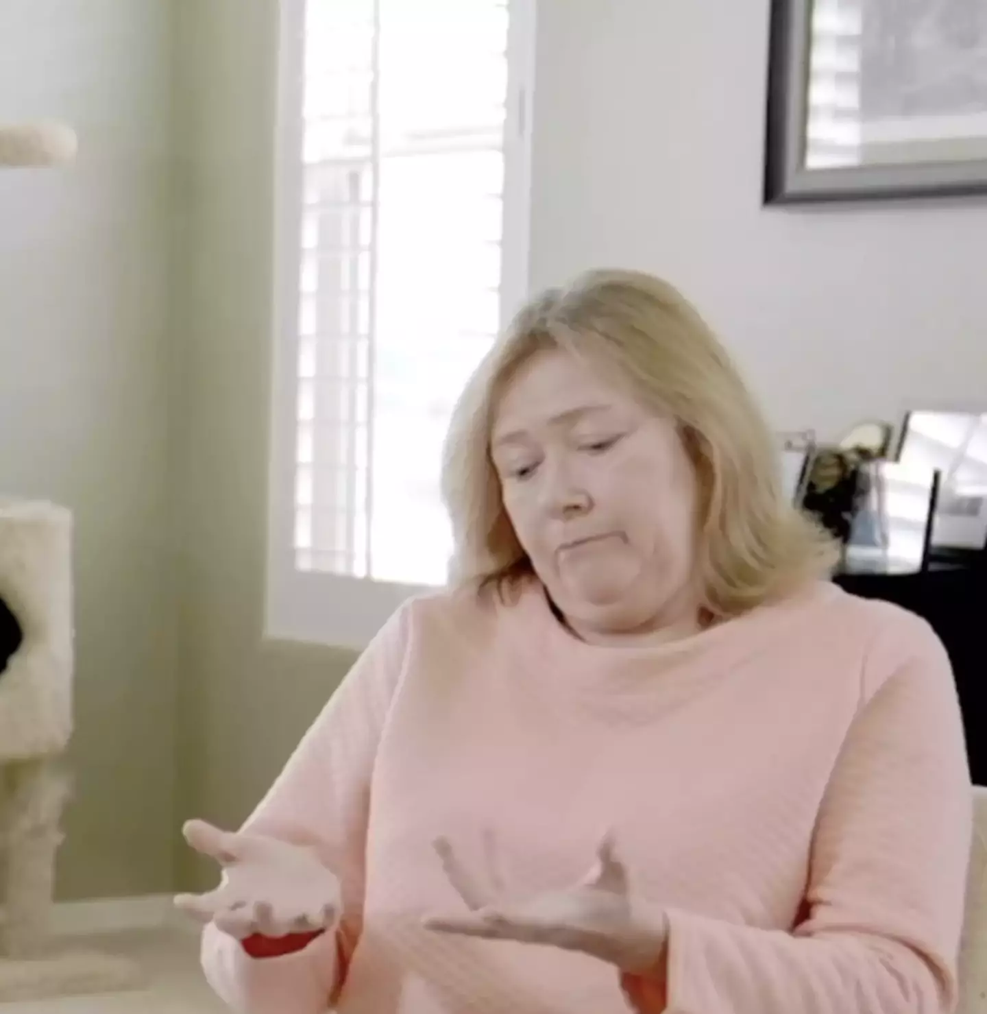Steve's wife was devastated to learn that her husband's body had been sold to the military and blown up. (CBS News)