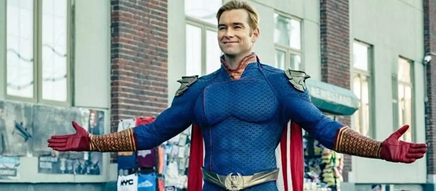 Antony Starr in The Boys as Homelander.