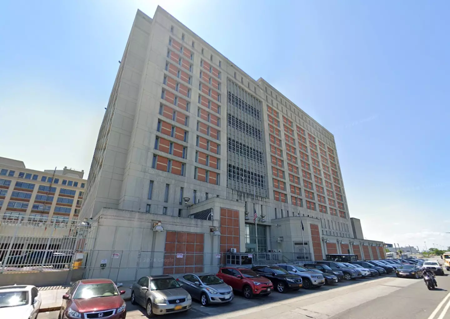 Mangione is being held in a private segregated unit in MDC Brooklyn (Google Maps)