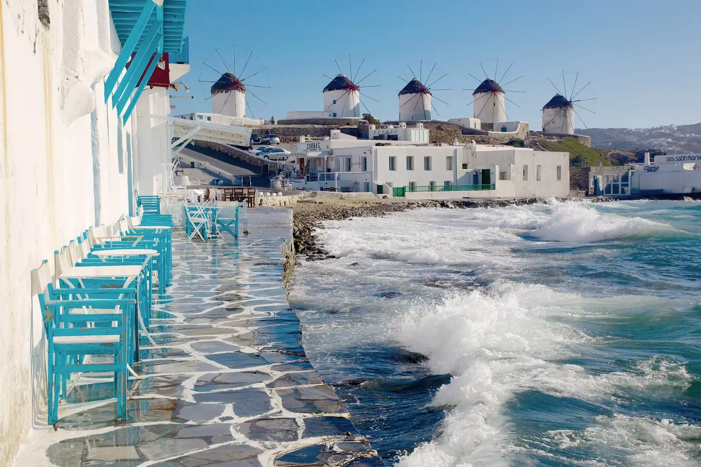 Christina shared her experience of Mykonos (Getty Stock Photo)