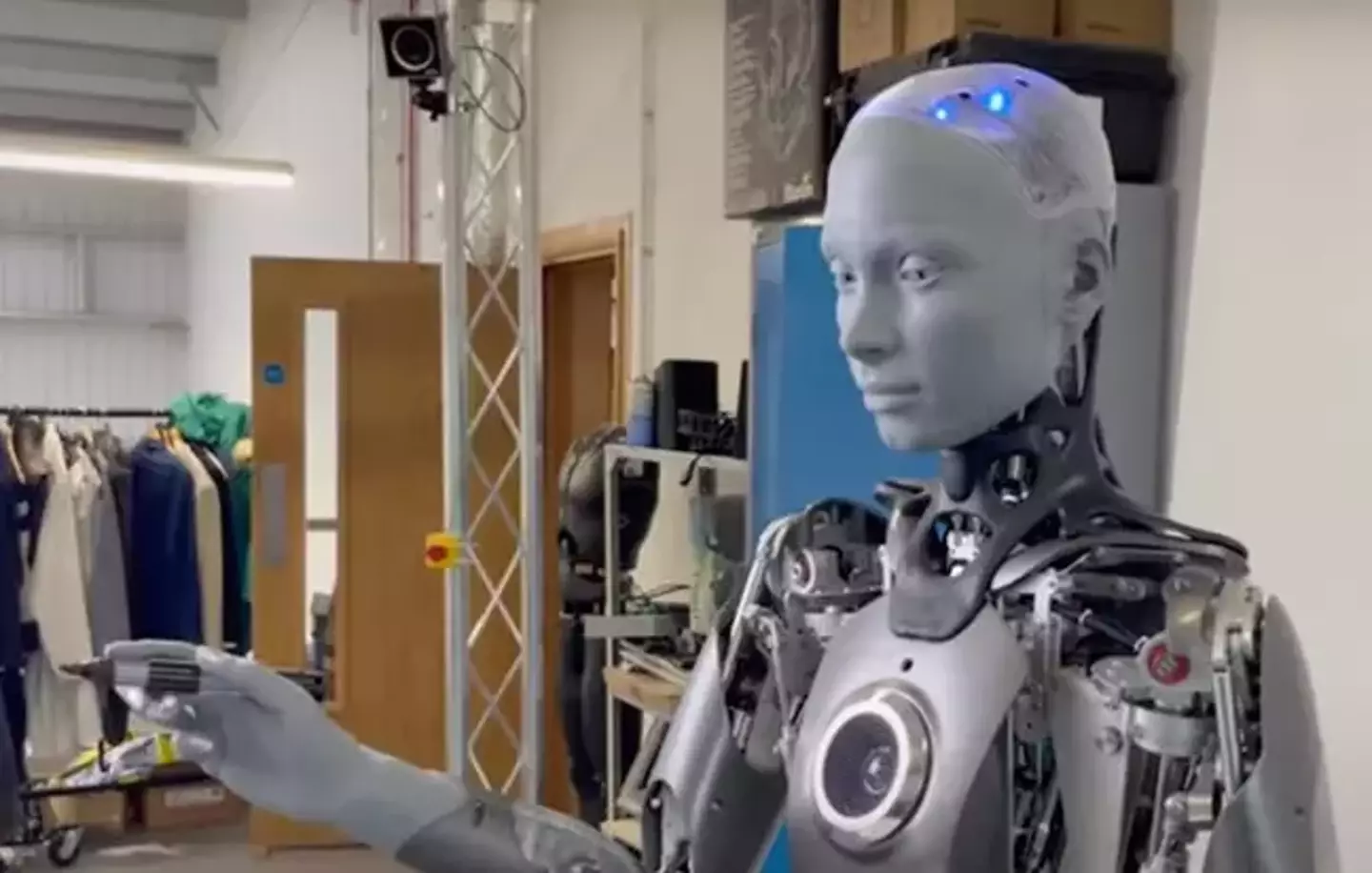 Not everyone buys the robot's suggestion that things can only get better.