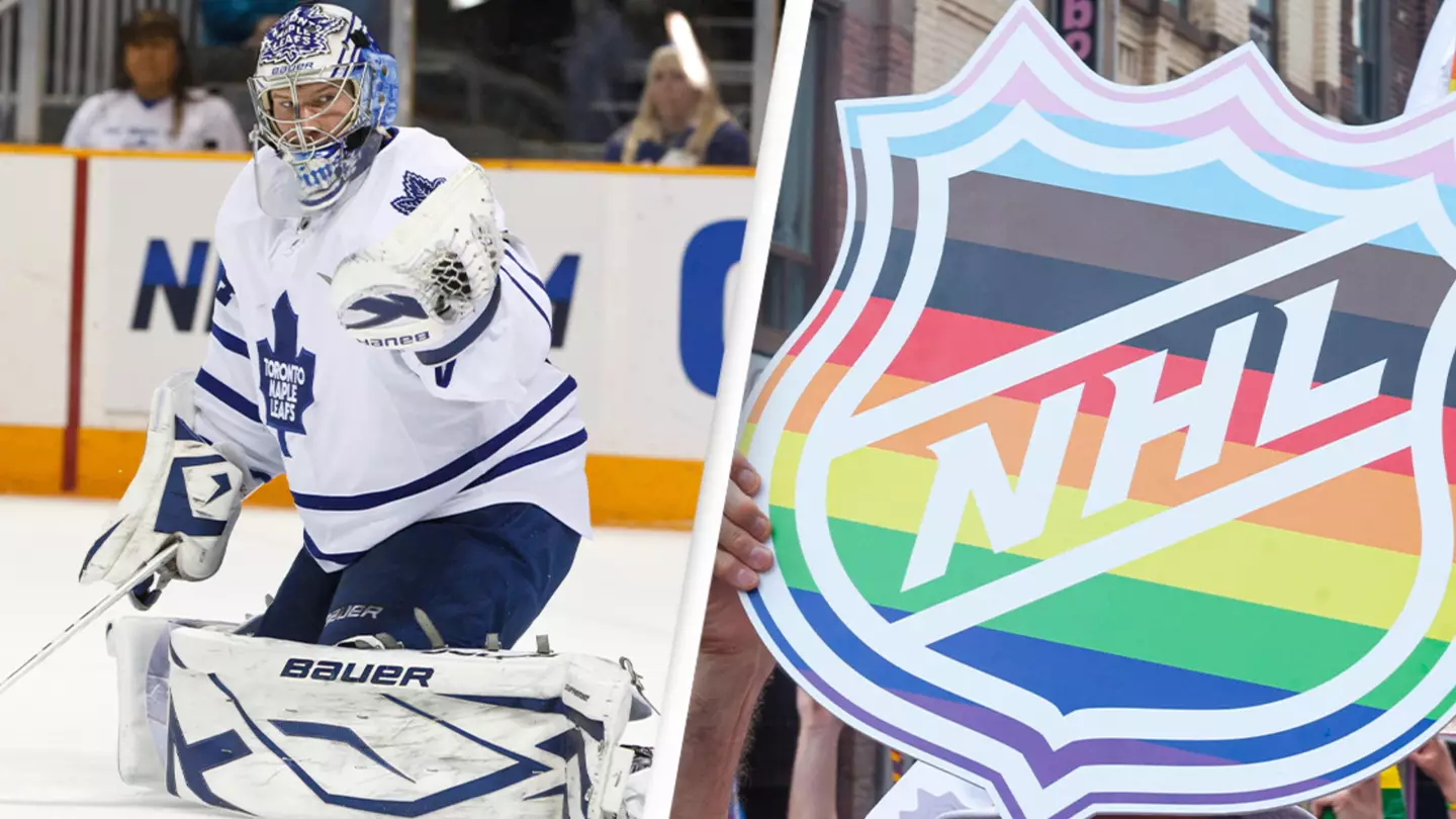 Professional hockey player refuses to wear LGBTQ jersey for pride round because it goes against the Bible