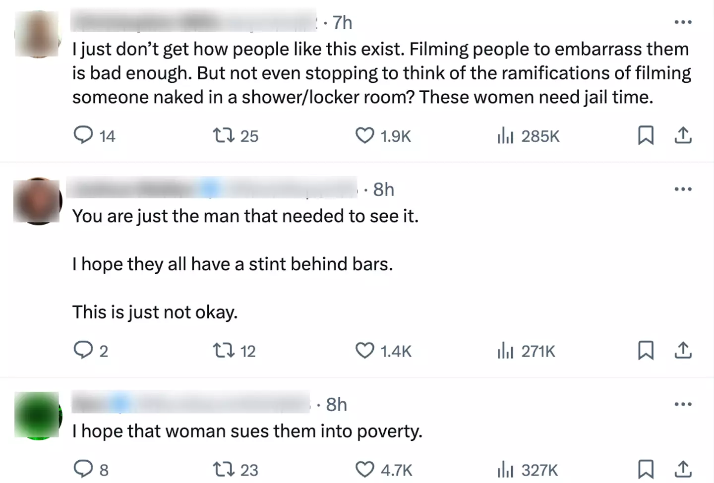 Other social media-users were just as mad as Joey.