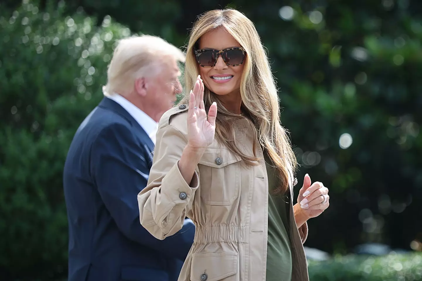 Melania Trump has penned a letter to Putin to urge for peace (Win McNamee/Getty Images)