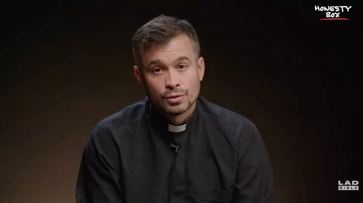 Reverend Chris Lee has opened up about his experience with exorcisim (YouTube/LADbible Stories)