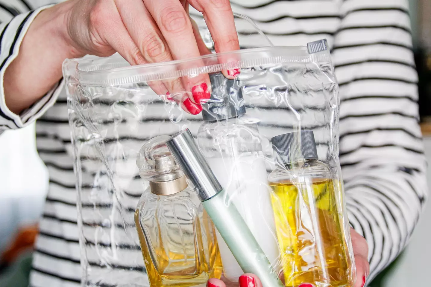 Liquids were banned in hand luggage because of the plot (Getty Stock Photo)