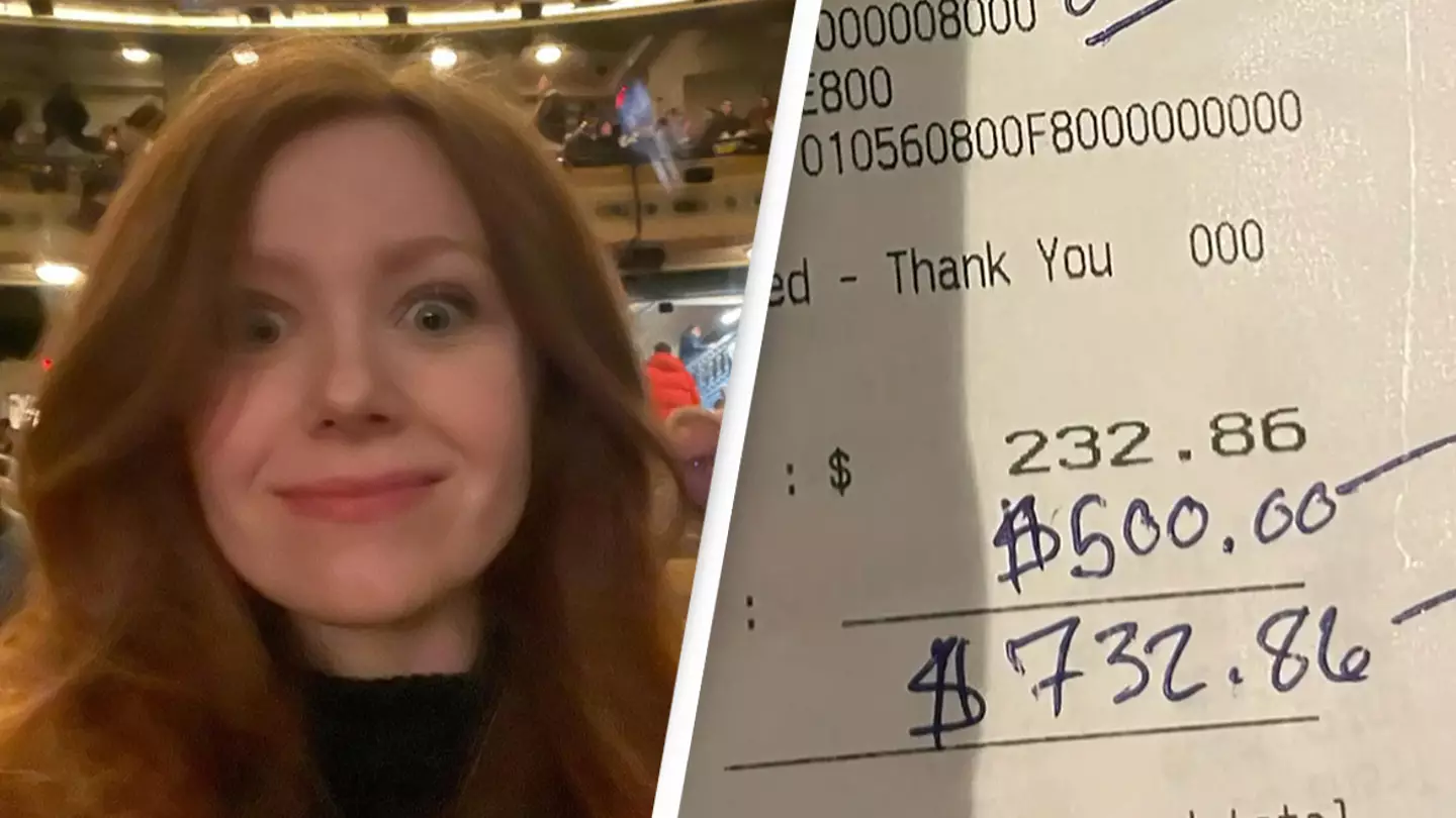 Server left stunned after family left ‘insane’ $500 tip to help her fulfil ‘long time’ dream