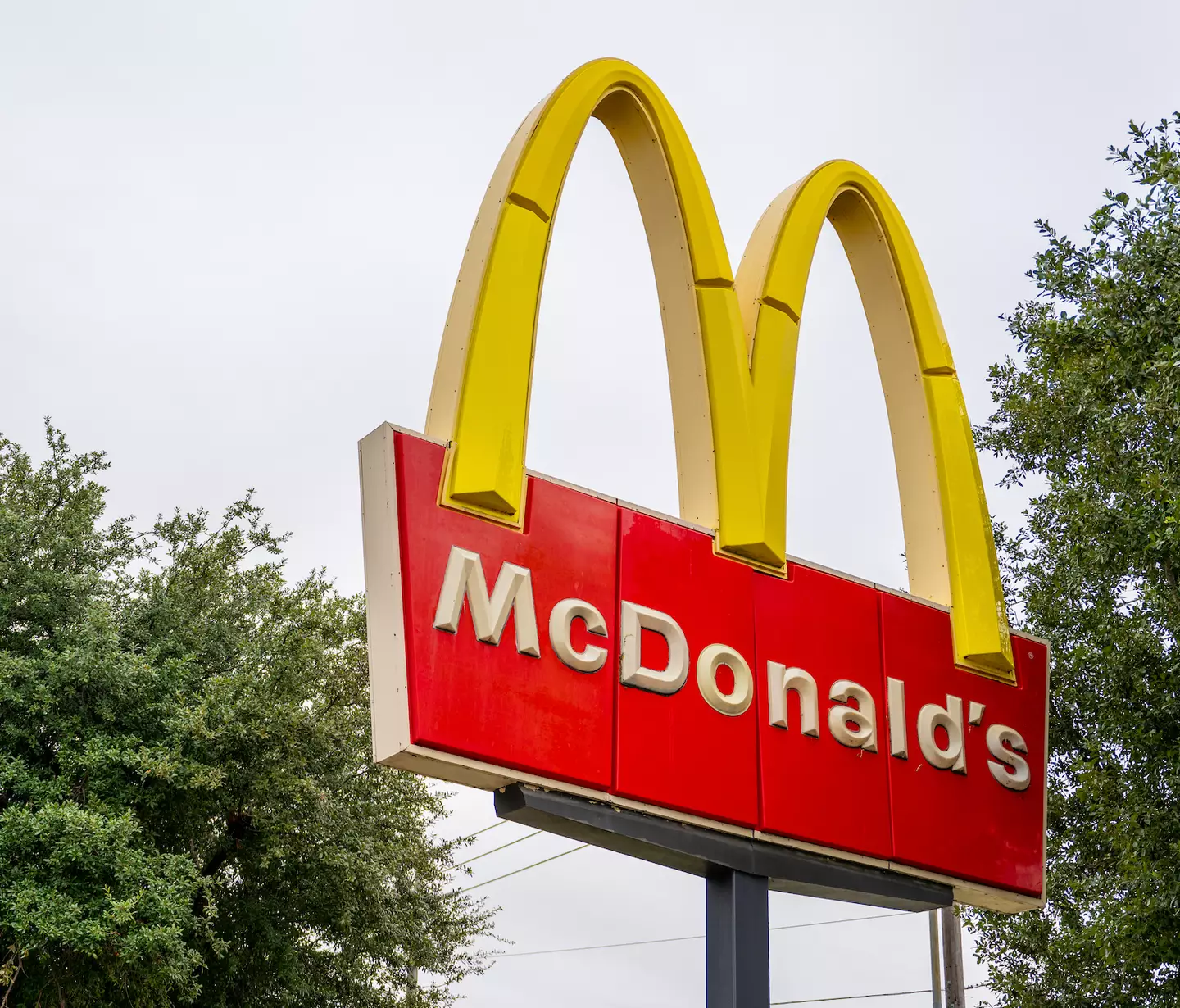 The alleged assault took place at a North Carolina McDonald's.