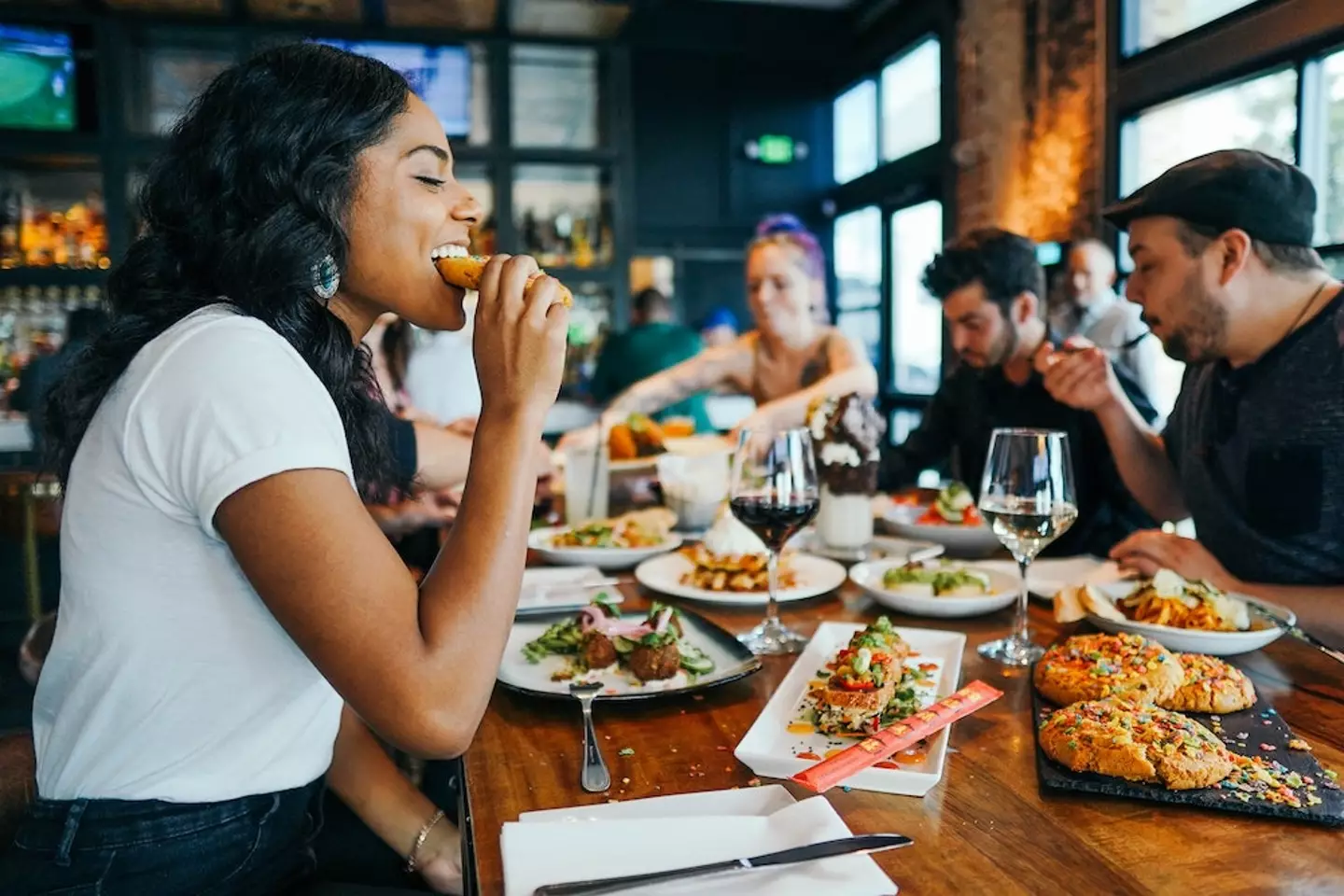 Dining out can be tough for people with misophonia.