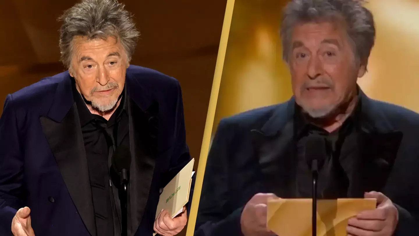 Al Pacino explains why he didn’t read out nominees before announcing
