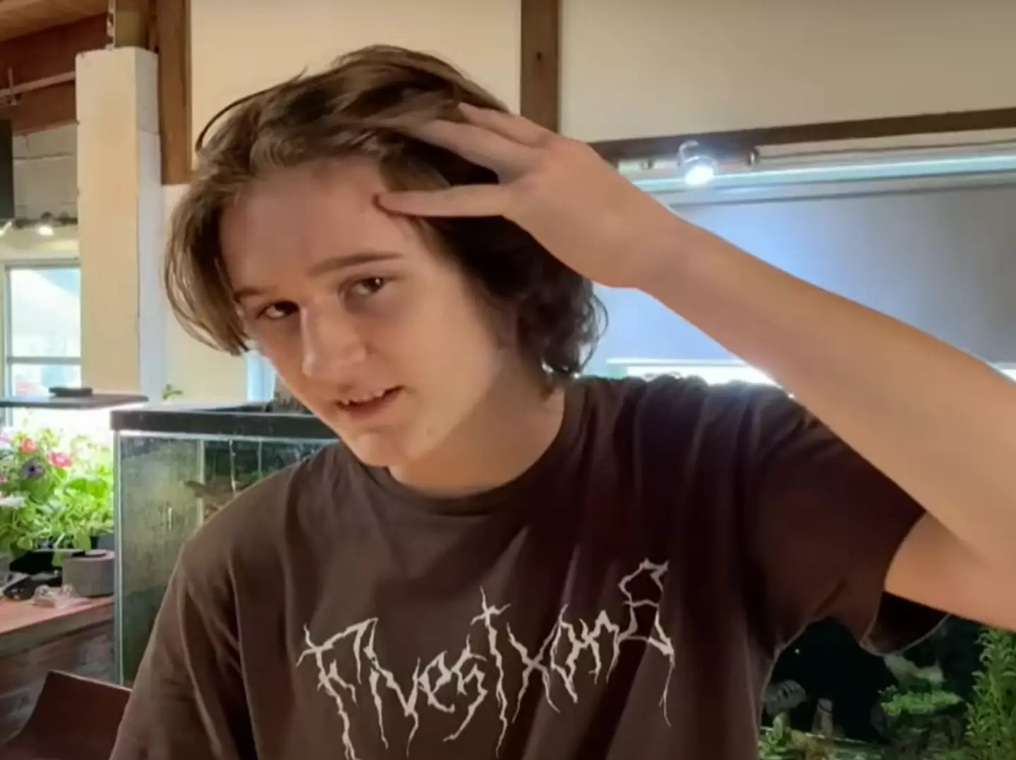 The 15-year-old was on his bike and going for ice cream when he became the victim in a hit-and-run. (YouTube/Inside Edition)