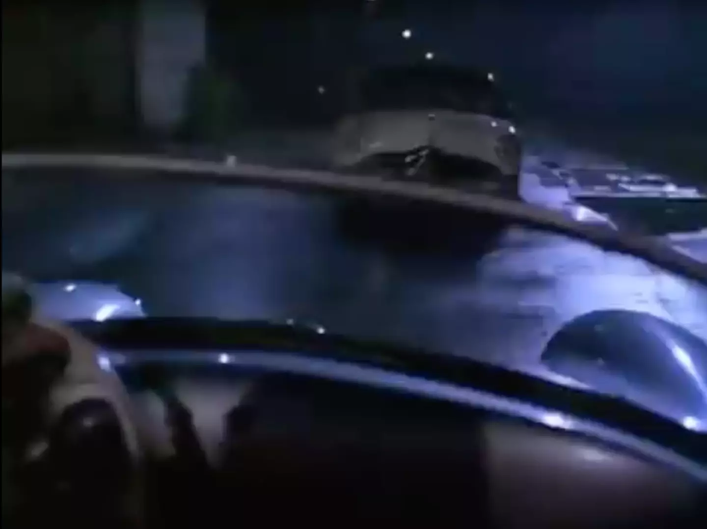 The film follows people who are turned on by car crashes (New Line Cinema)