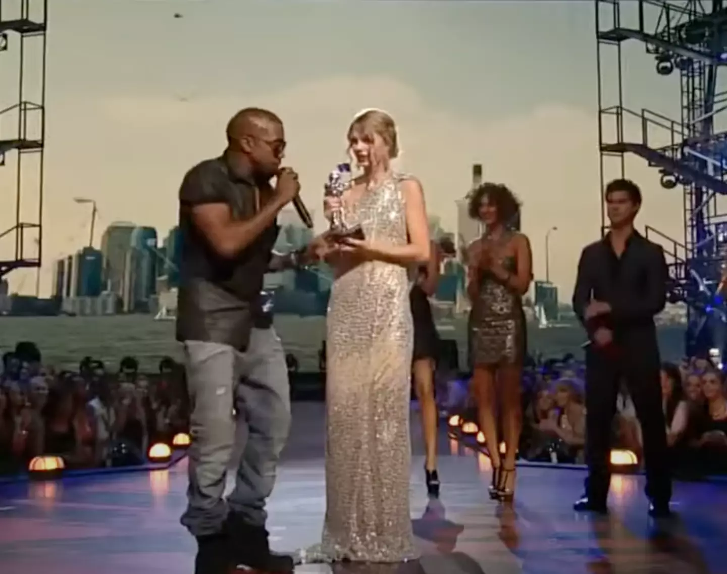 Kanye West interrupted Taylor Swift's acceptance speech at the 2009 MTV Video Music Awards.