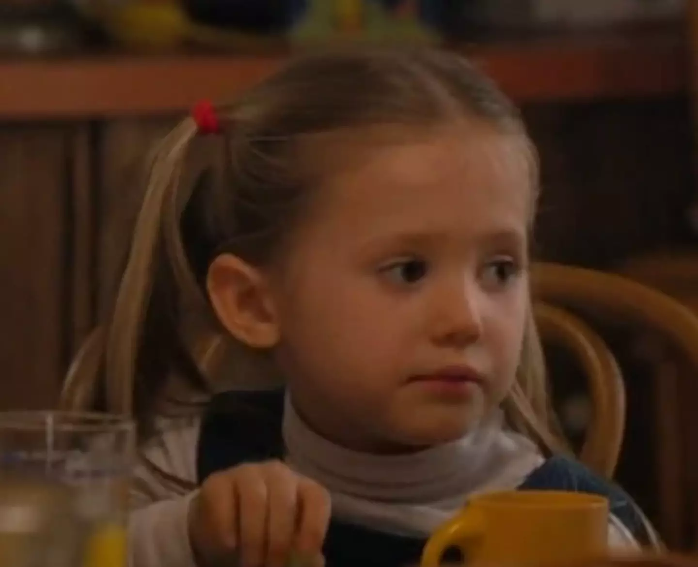 Anniston and Tinsley Price played Holly until season four (Netflix)