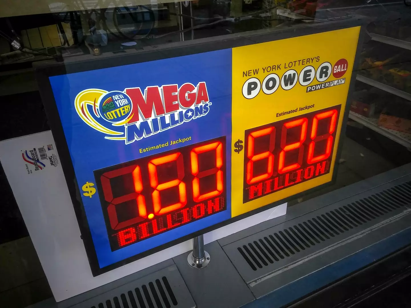 Mega Millions and Powerball prizes regularly hit the one billion mark.