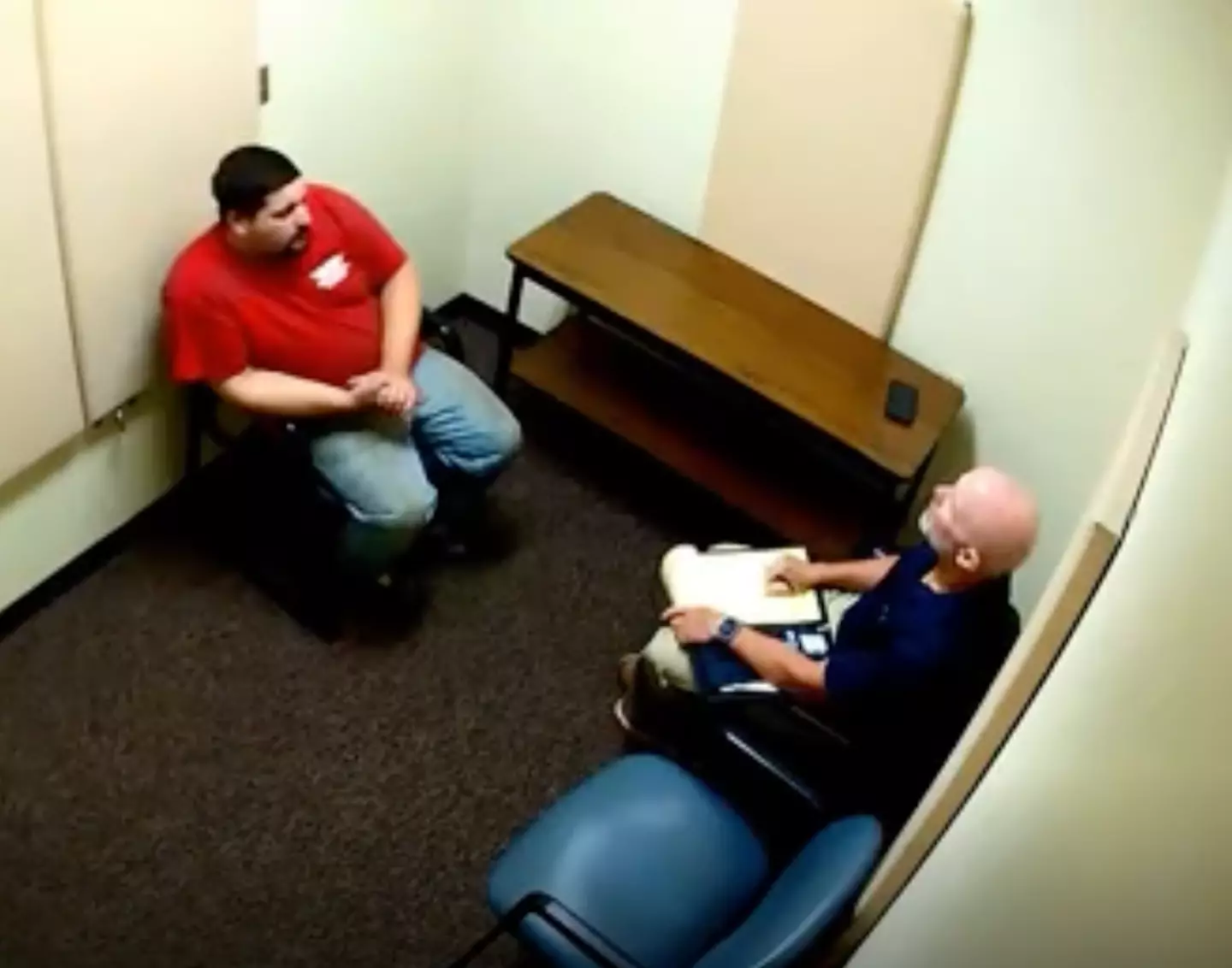 The dad told the police there was a rat infestation in his house (Evansville Police Department)