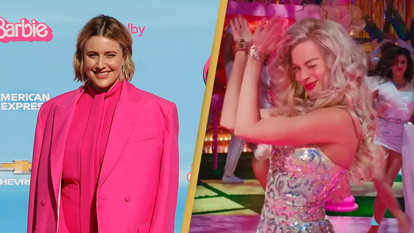 Greta Gerwig explains that final 'mic drop' line in the Barbie movie