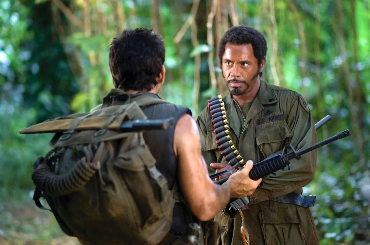 Robert Downey Jr attracted controversy for wearing blackface in Tropic Thunder.